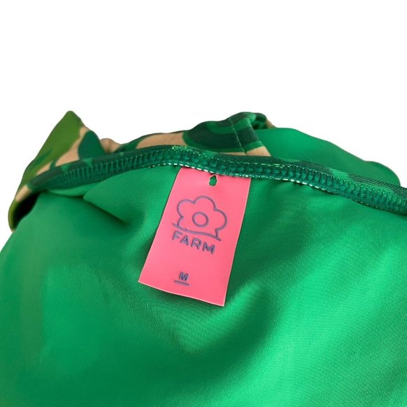 Farm Rio Tropical Groove One Shoulder One Piece Swimsuit - Picture 6 of 6